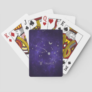 Baralho Zodiac Purple Taurus   Astrologia Cósmica Horoscóp