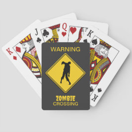 Baralho Zombie Warning Halloween