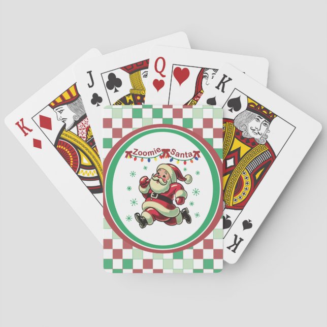 Baralho Zoomie Santa Christmas (Verso)