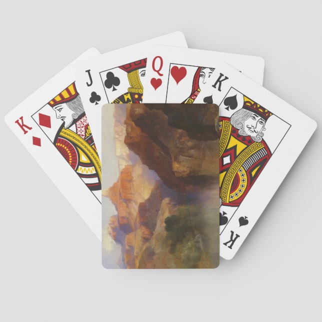 Baralho Zoraster Peak (Grand Canyon na Arizona, EUA) (Verso)