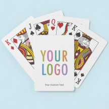 Baralhos de Cartas Personalizados com Logotipo Pro