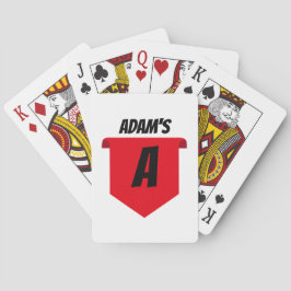 Baralhos de Cartas Personalizados com Monograma e