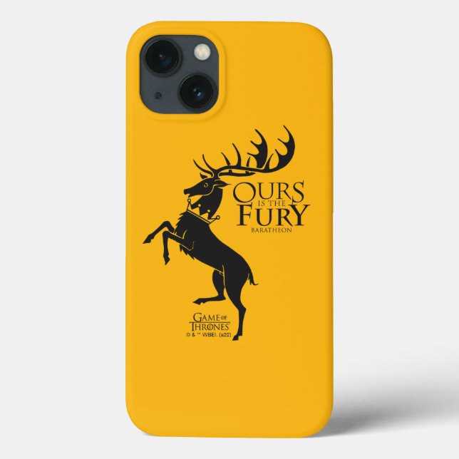 Baratheon Sigil - Ours is the Fury (Verso)