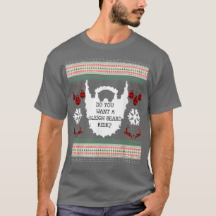 Barba Camisas de Natal FeiasRideRideReinde Barba J