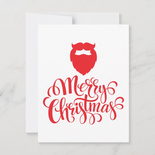 Barba Papai noel de Natal (Frente)