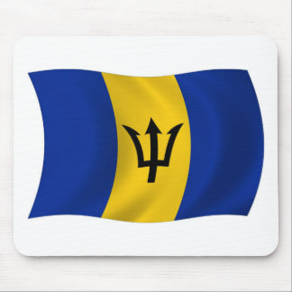 Barbados Flag Mousepad