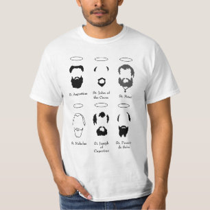 Barbas da camisa dos homens t da versão 2 dos