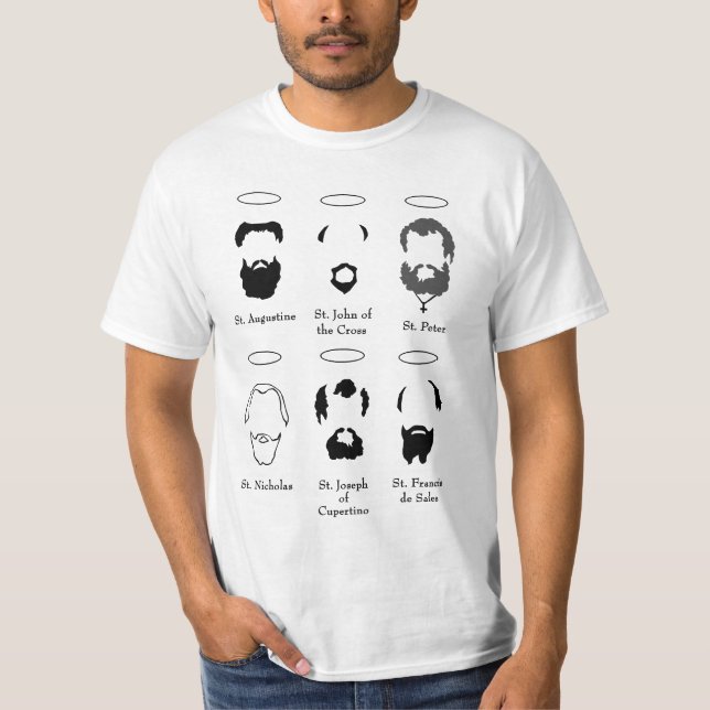Barbas da camisa dos homens t da versão 2 dos (Frente)