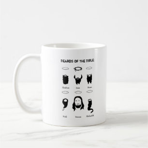 Barbas da caneca da bíblia