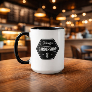 BARBEARIA DO JOHNNY / Caneca Personalizável da Bar