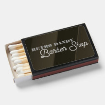 Barbearia Escura Elegante de Stripes Mínimas