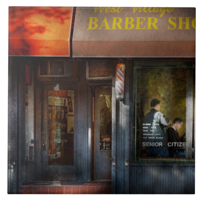 Barbeiro - NY - Barbearia do West Village (Frente)