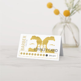 Barber compra cartão de pagamento de fidelidade el