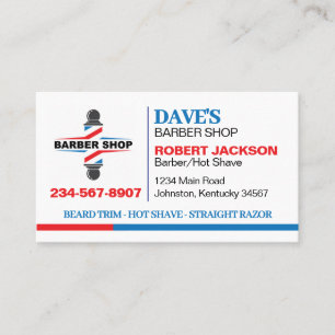 Barber Compra Cartão de visita