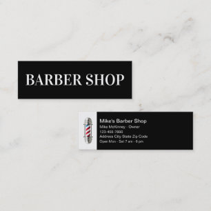 Barber Compra Cartões de visitas Simples de Luz Ba