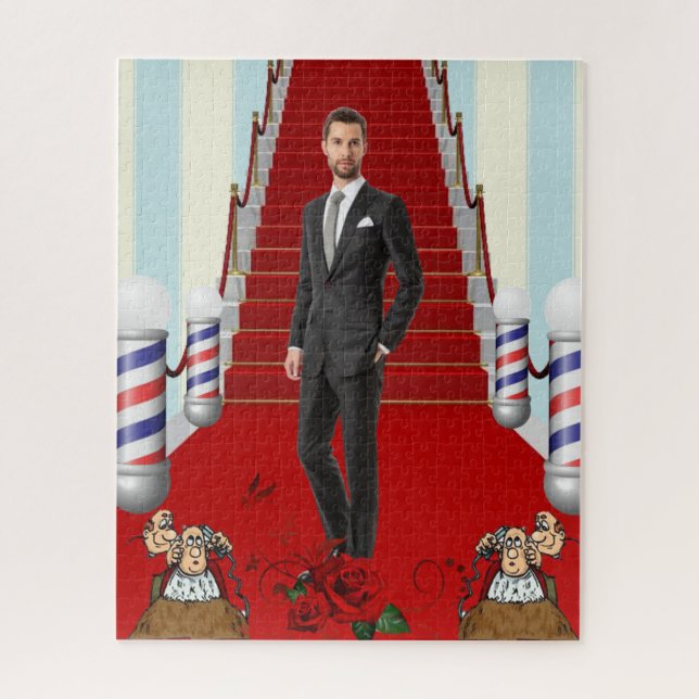 Barbershop de quebra-cabeça (Vertical)