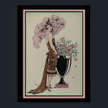 Barbier Art Deco Impressão Rouge Et Ou 13 x 19<br><div class="desc">Rouge et Or- Art Deco Impressão por George Barbier</div>