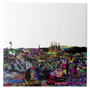 Barcelona, Espanha no grafite