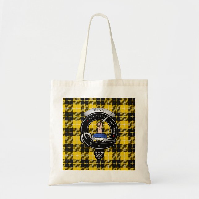 Barclay Clan Crachá Tartan Bolsa (Frente)