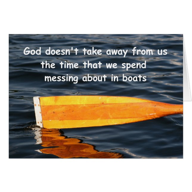 Barco de enfileiramento que diz, cartão (Frente Horizontal)