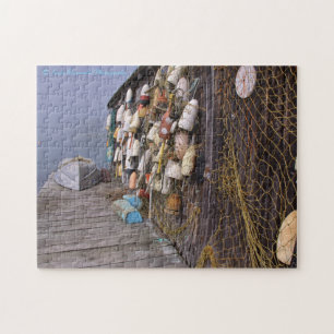 Barco de Lagosta - Quebra-cabeça Maine Jigsaw