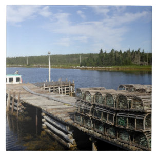 Barco de Lagostas, Mushaboom, Nova Scotia, Canadá