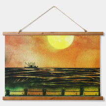 Barco de Pesca na Água