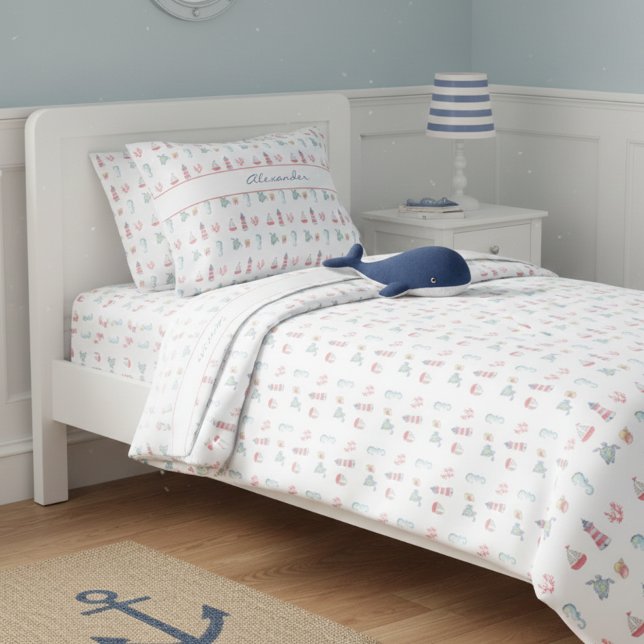 Barco e Farol de Animais do Oceano Náutico (Criador carregado)