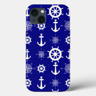 Barco litoral branco azul