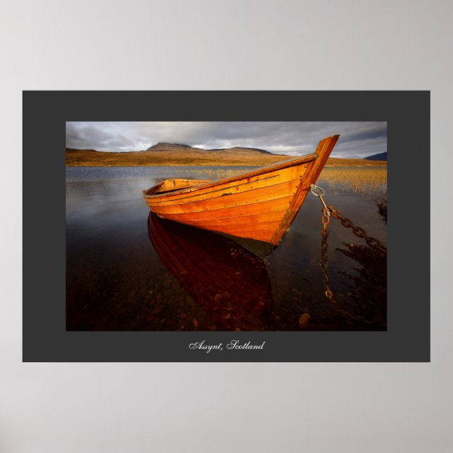 Barco no Loch. Poster por cARTerART (Frente)