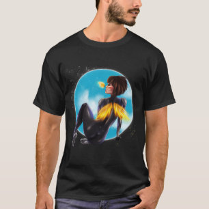 Barco Pontão Cabelo Garota Capitã Camisa 