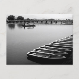 Barcos a Remo: Arashiyama, Kyoto Cartão Postal