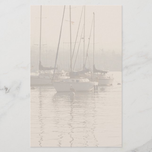 Barcos à vela na papelaria Marina (Frente)