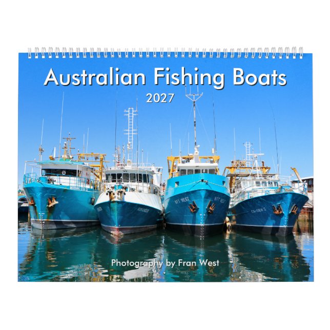 Barcos de Pesca Australianos calendário 2027 (Capa)