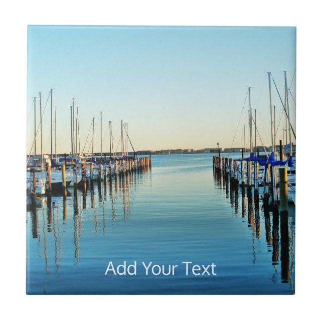 Barcos na Marina por Shirley Taylor (Frente)