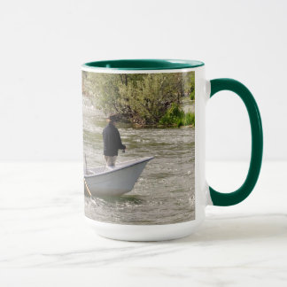 Barcos nenhuns 9, caneca da pesca do Wraparound #