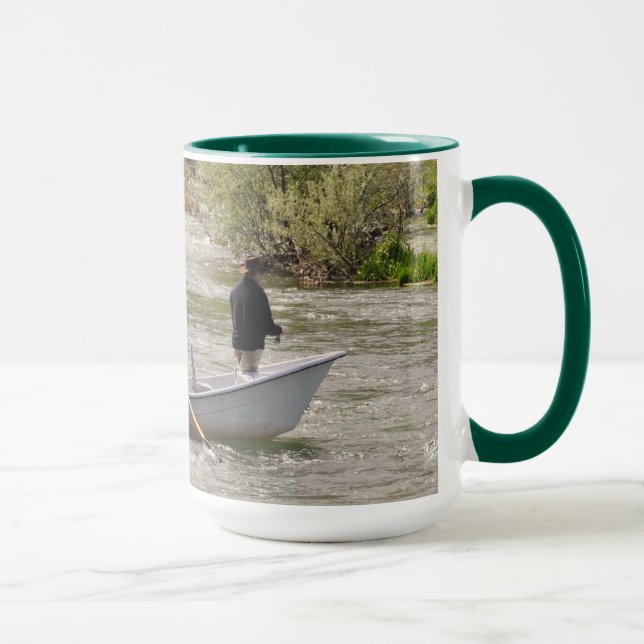 Barcos nenhuns 9, caneca da pesca do Wraparound # (Direita)
