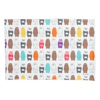 Bare Bears Colorful Bear Patterno