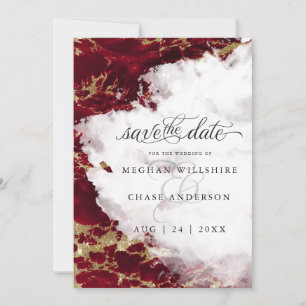 BarefootBride™ com Geode Watercolor de Ruby Mode