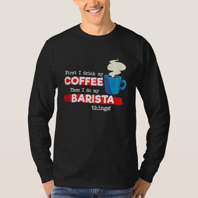 Barista and Coffee  Tank Top (Frente)
