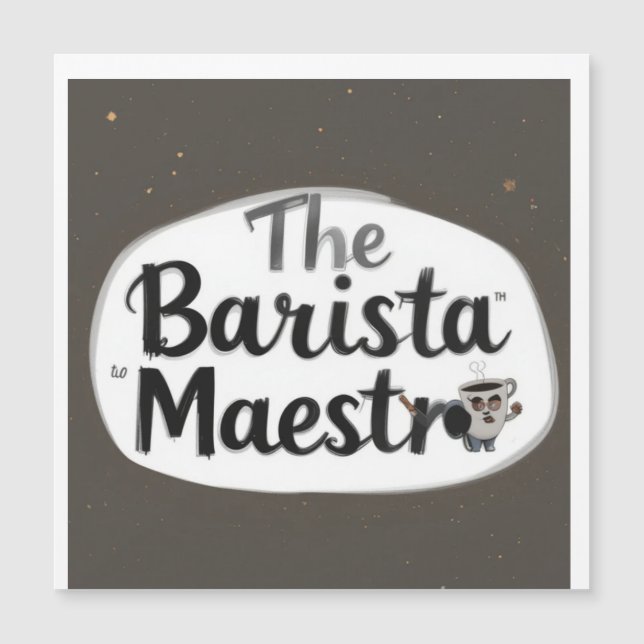Barista Maestro (Frente)