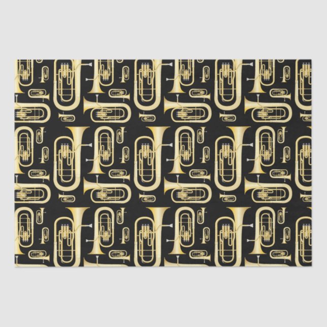 Baritone Musical Banda Professora Papel Tecido (Frente )