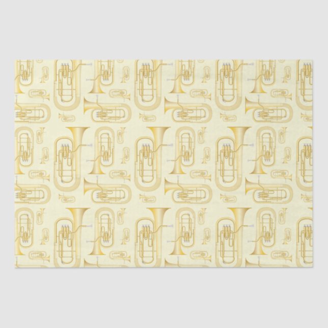 Baritone Musical Banda Professora Papel Tecido (Frente )