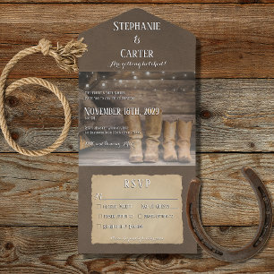 Barn & Boots Janto Russo de Cowboy Ocidental