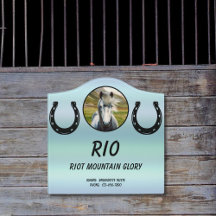 Barn de Texto do Proprietário da Foto do Cavalo St