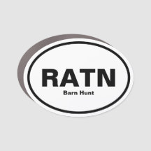 Barn Hunt Carro Magnet - Novice