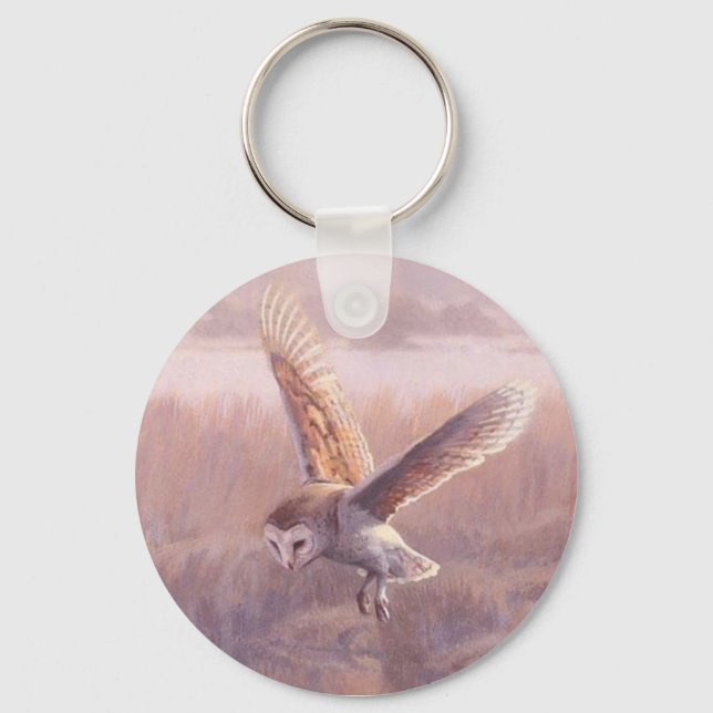 Barn Owl Chaveiro (Frente)