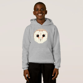 Barn Owl Kids Unisex Pullover Hoodie