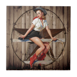 Barn Wood Texas Star West Country Cowgirl