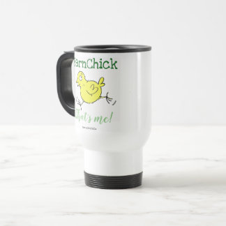 BarnChick, sou eu! Caneca de viagem